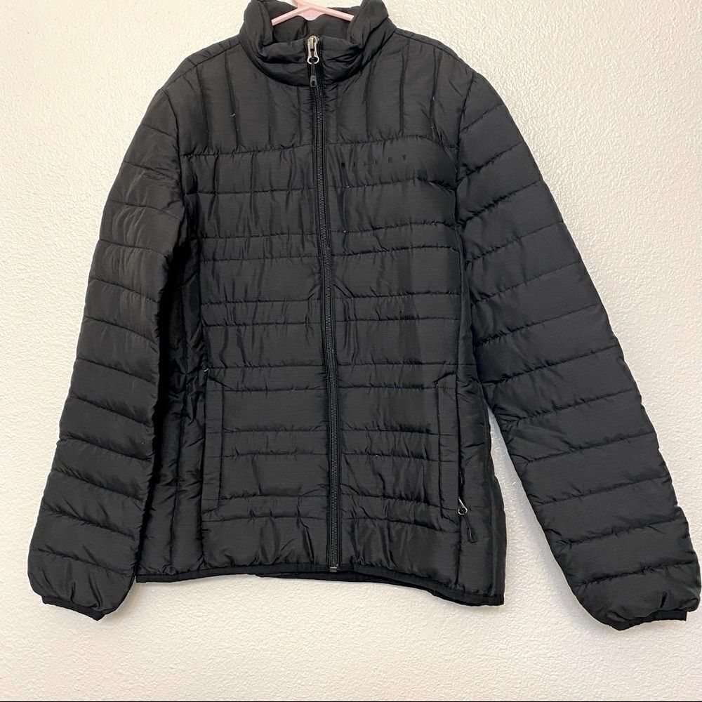 MILLET Mountain Experience black packable down Puffer Jacket coat -XS